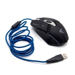 Mouse Gamer Ergonómico Dpi Ajustable Cable Modelo X10