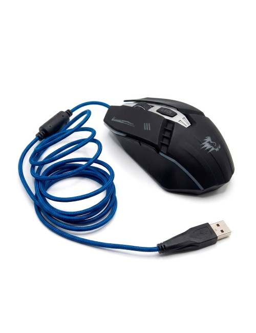 Mouse Gamer Ergonómico Dpi Ajustable Cable Modelo X10
