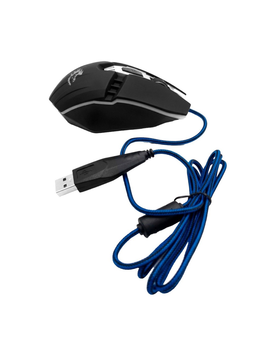 Mouse Gamer Ergonómico Dpi Ajustable Cable Modelo X10