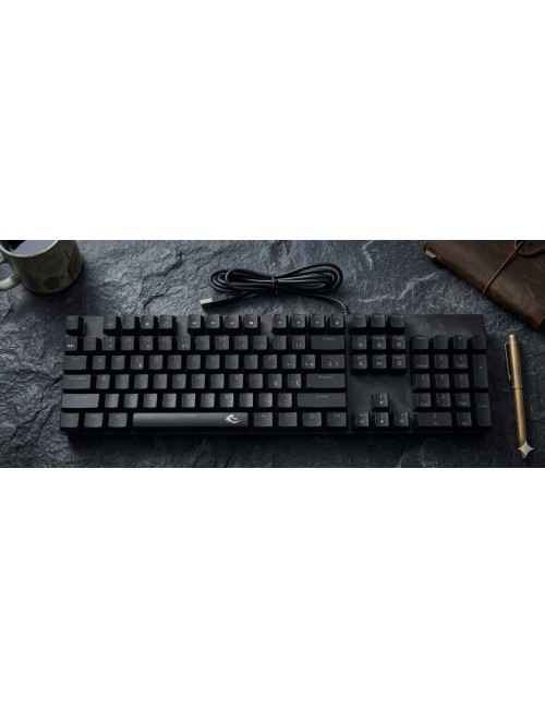 Teclado Mecánico Gamer Led Rgb Español K600 Laptop Oficina