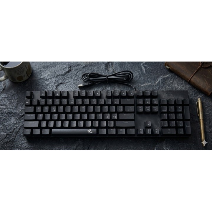 Teclado Mecánico Gamer Led Rgb Español K600 Laptop Oficina