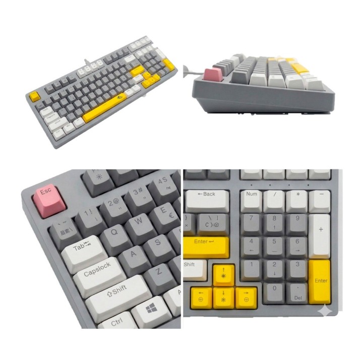 Teclado Gamer Mecánico Led Rgb Español Full K500
