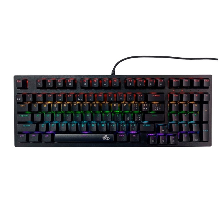 Teclado Gamer Mecánico Led Rgb Español Full K500