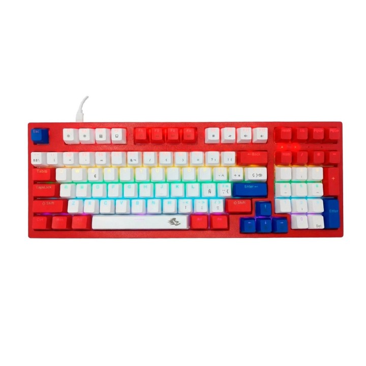 Teclado Gamer Mecánico Led Rgb Español Full K500