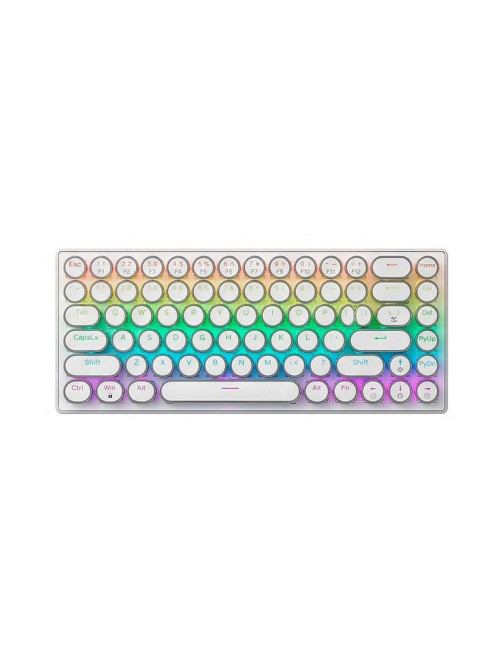 Teclado Mecánico Retro Vintage Gamer Led Rgb K400 Pro