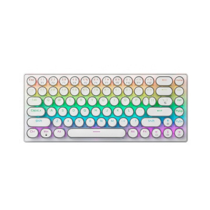 Teclado Mecánico Retro Vintage Gamer Led Rgb K400 Pro