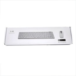 Combo Teclado Y Mouse Inalámbrico Ultra Slim K-06 +protector