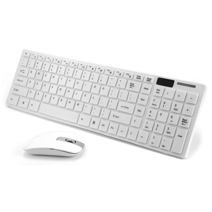 Combo Teclado Y Mouse Inalámbrico Ultra Slim K-06 +protector