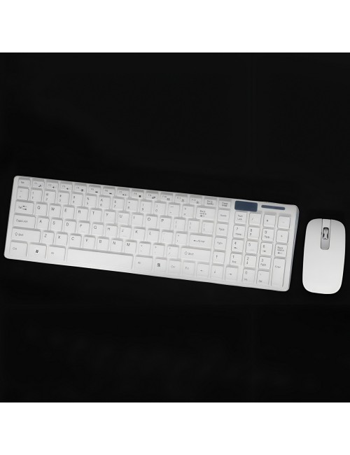 Combo Teclado Y Mouse Inalámbrico Ultra Slim K-06 +protector