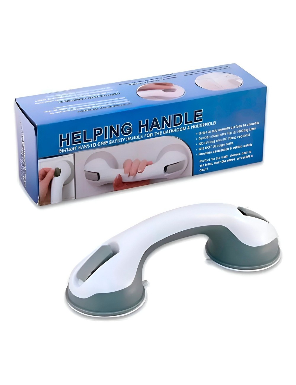 Barra De Seguridad Para Baño Con Ventosa Agarradera Soporte