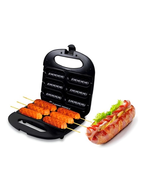 Máquina Eléctrica Corn Dogs Salchichas 6 Cavidades 750w