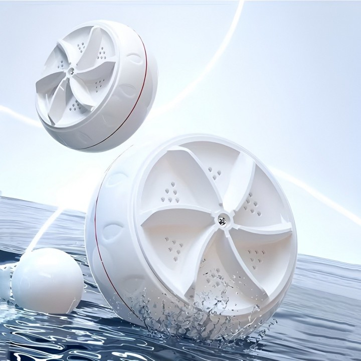 Mini Lavadora Portátil Turbina Usb Para Ropa Y Viajes