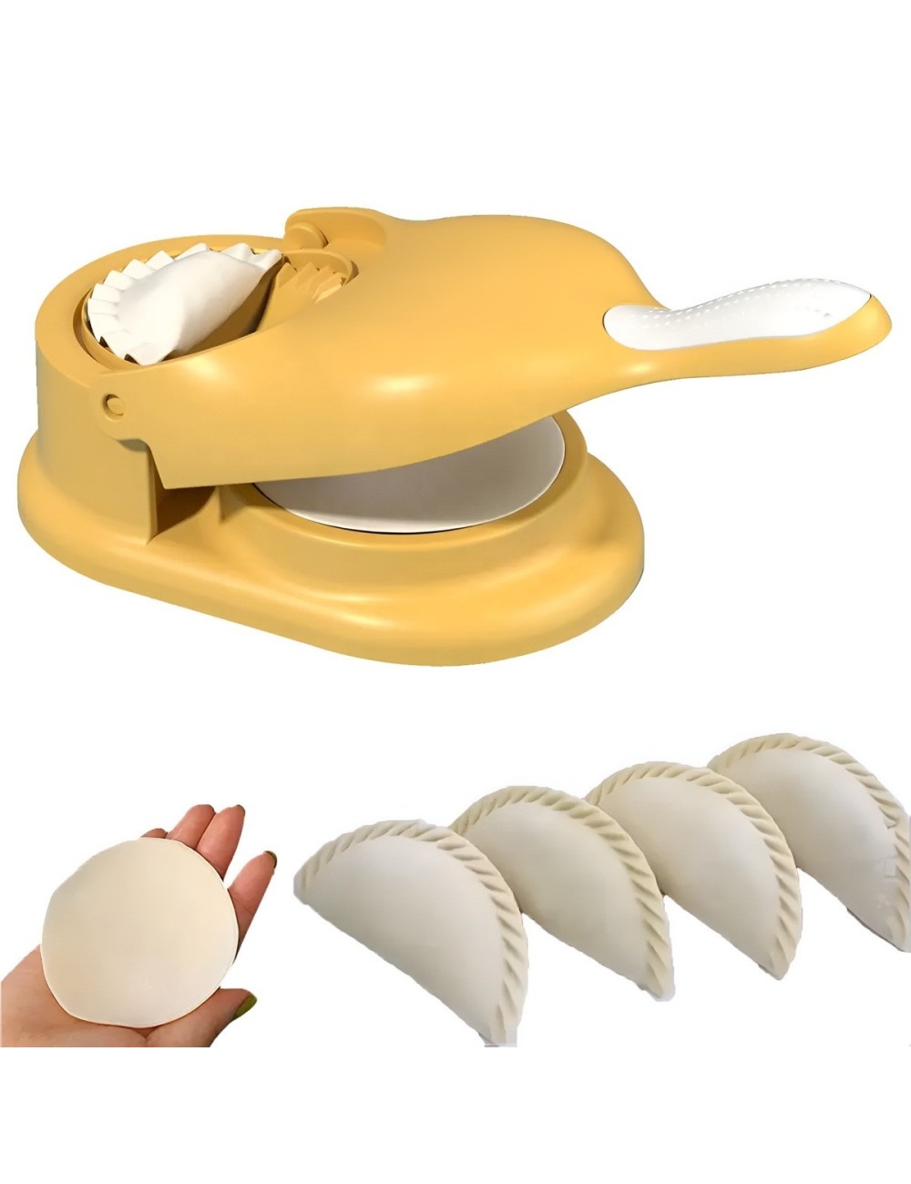 Máquina 2 En 1 Prensa Para Empanadas Y Moldes De Dumplings