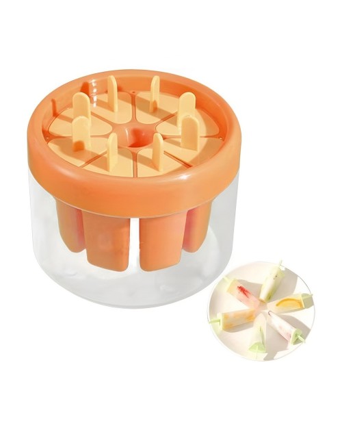 Molde Para Helados Paletas Caseras Pack X8 Desmolde Rápido