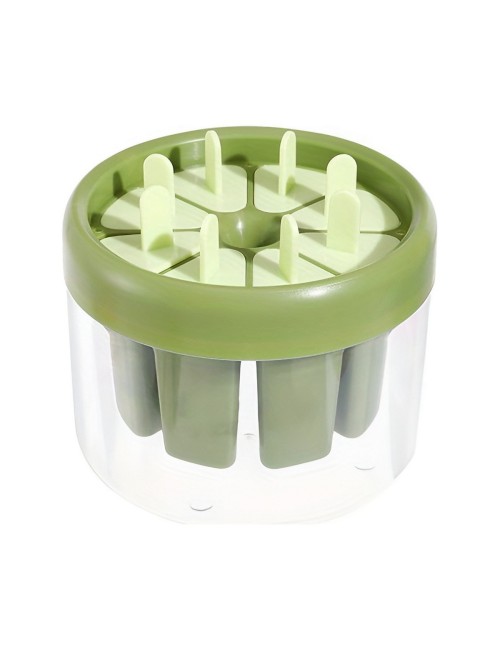 Molde Para Helados Paletas Caseras Pack X8 Desmolde Rápido