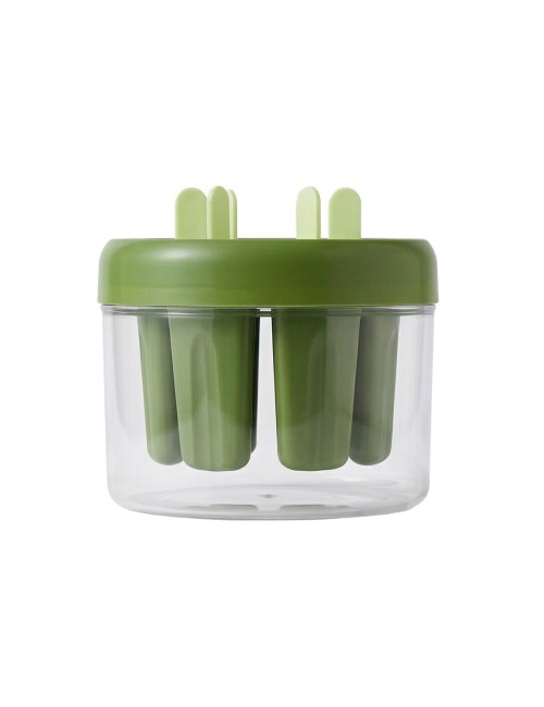 Molde Para Helados Paletas Caseras Pack X8 Desmolde Rápido