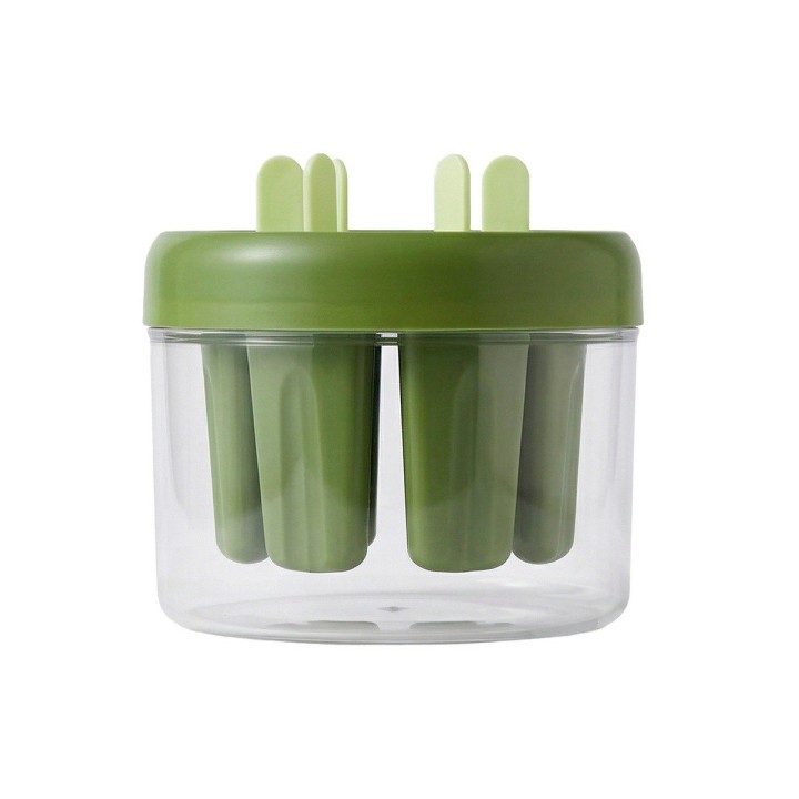 Molde Para Helados Paletas Caseras Pack X8 Desmolde Rápido
