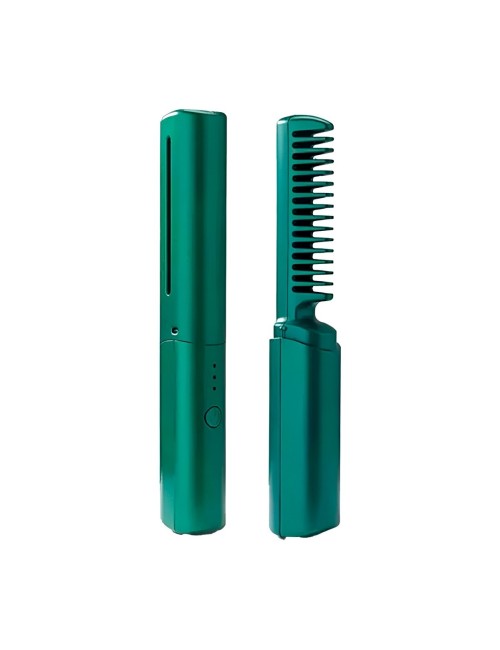 Peine Alisador Inalámbrico Portátil Recargable Usb 3 Niveles