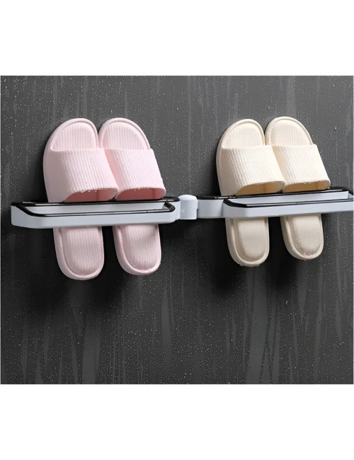 Zapatero Organizador De Pared Plegable Adhesivo 3 En 1