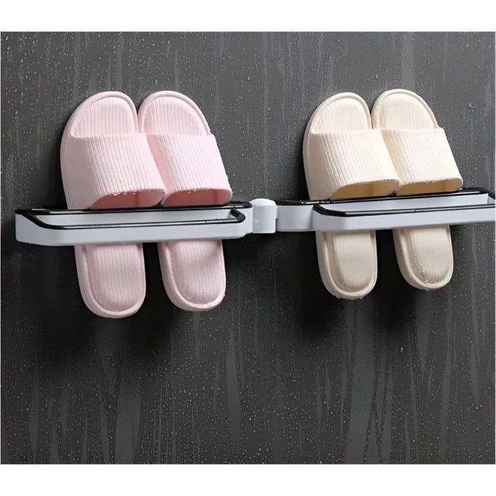 Zapatero Organizador De Pared Plegable Adhesivo 3 En 1