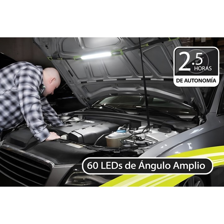 Lámpara Led Underhood X 1000+ Lumens Flexible Para Capó