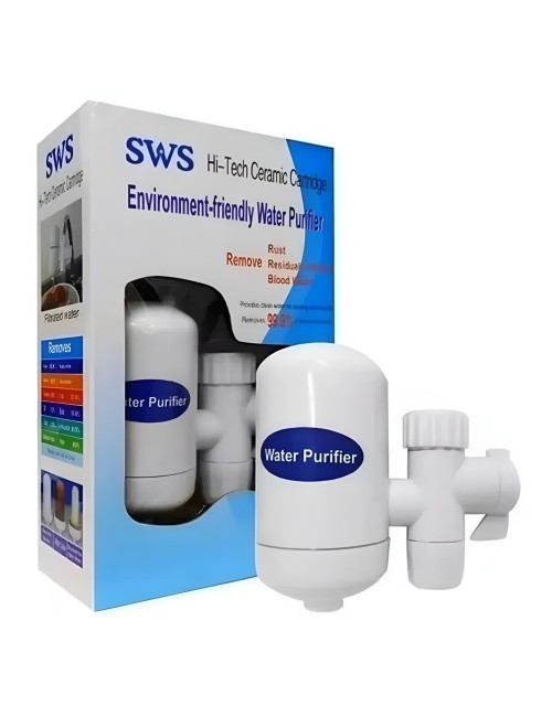 Filtro Purificador De Agua Para Grifo Sws Cartucho Cerámico