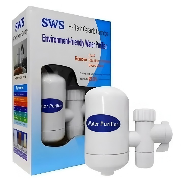 Filtro Purificador De Agua Para Grifo Sws Cartucho Cerámico