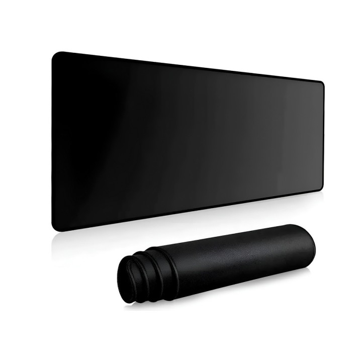 Mouse Pad Gamer Extendido 80x30cm Base Antideslizante Negro