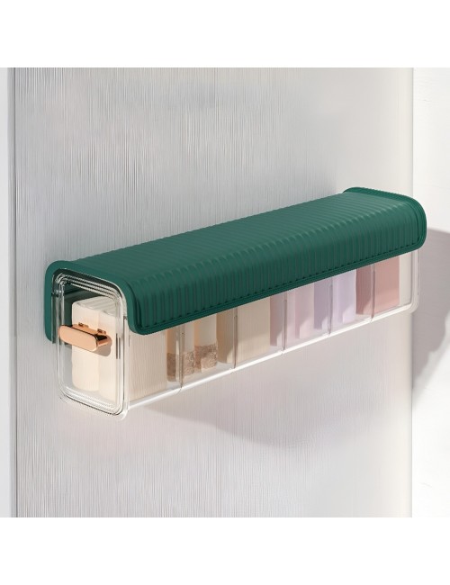 Organizador Multiusos Adhesivo Pared 6 Divisiones Ropa Cable