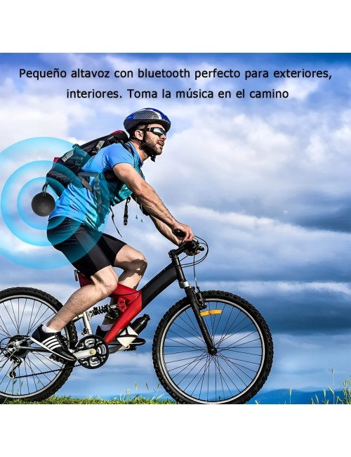 Parlante Bluetooth Forma De Balón Fútbol Tws Luz Led Rgb