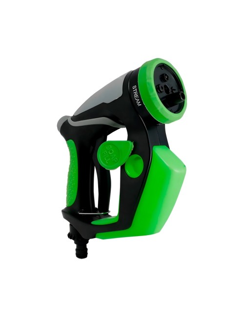 Pistola Espumadora Hidrolavadora Portátil + Jabonera 4 En 1