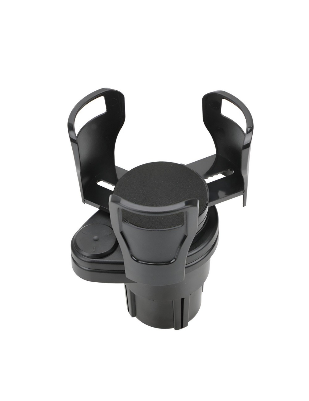 Portavasos Doble Carro Expansible Rotación 360 Grados 2 En 1