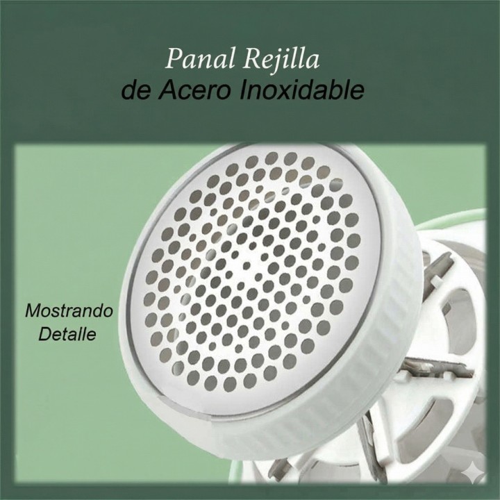 Quitapelusas Eléctrico Recargable 6 Cuchillas Usb 5w
