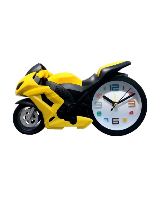 Reloj Despertador Moto Deportiva Vintage Decorativo