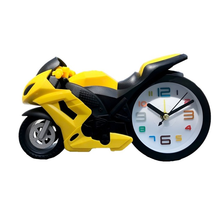 Reloj Despertador Moto Deportiva Vintage Decorativo
