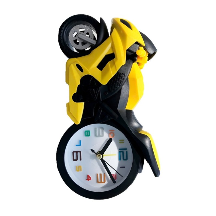 Reloj Despertador Moto Deportiva Vintage Decorativo