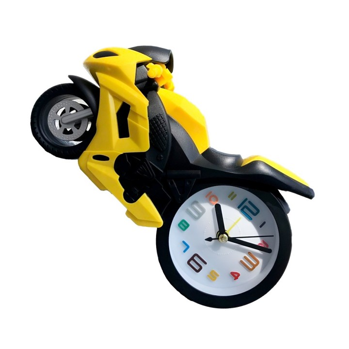 Reloj Despertador Moto Deportiva Vintage Decorativo