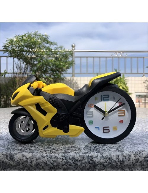 Reloj Despertador Moto Deportiva Vintage Decorativo