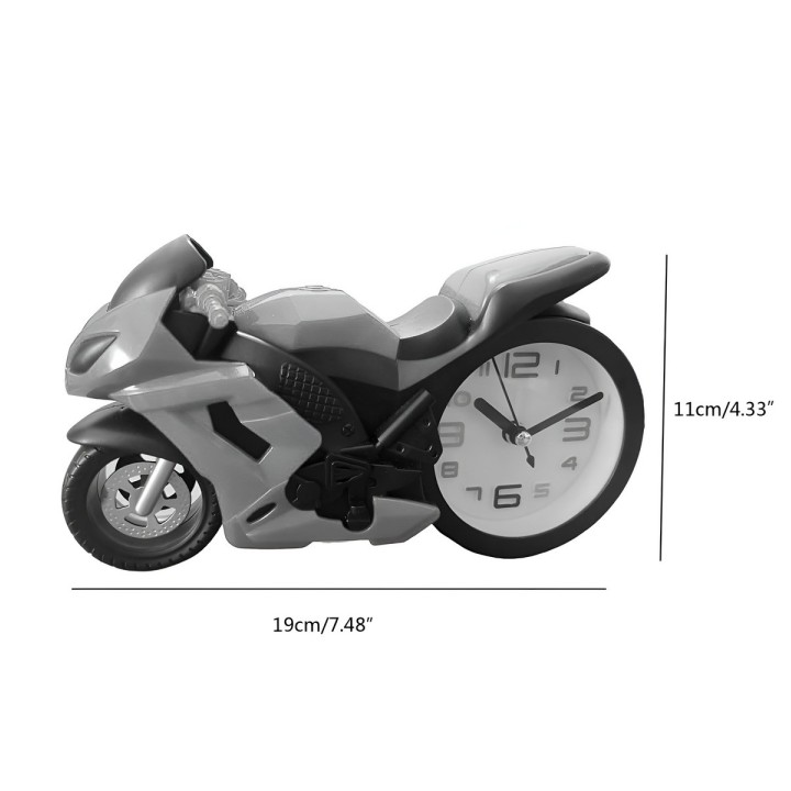 Reloj Despertador Moto Deportiva Vintage Decorativo