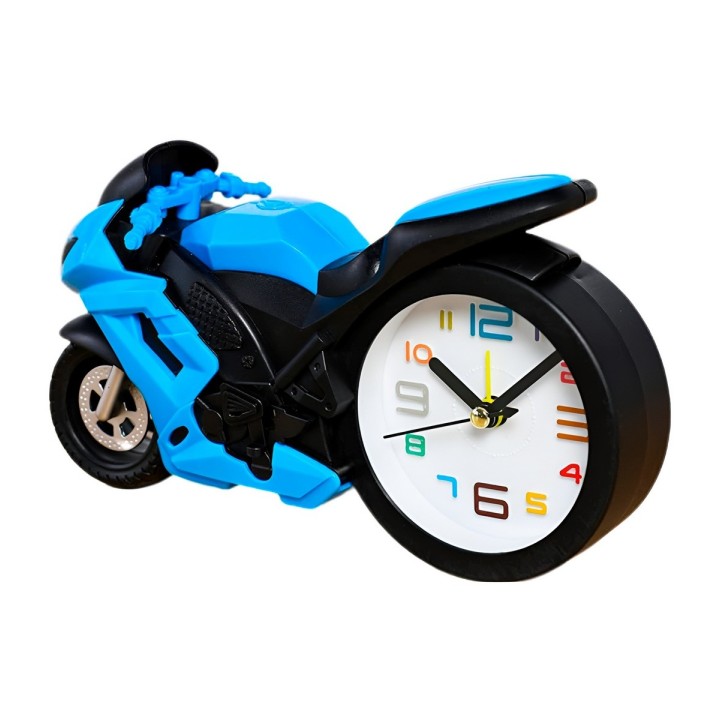 Reloj Despertador Moto Deportiva Vintage Decorativo