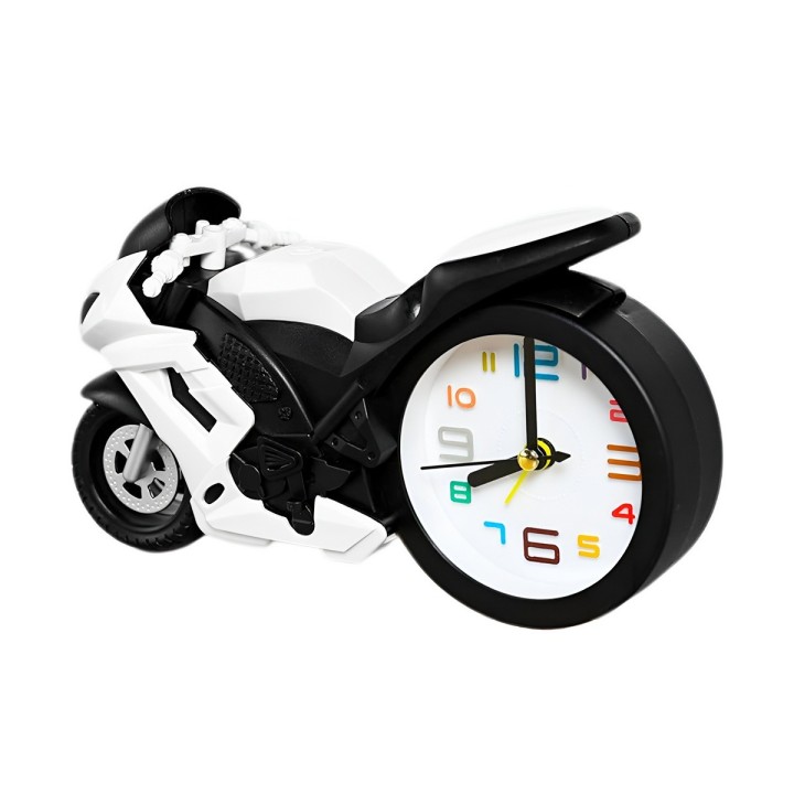 Reloj Despertador Moto Deportiva Vintage Decorativo