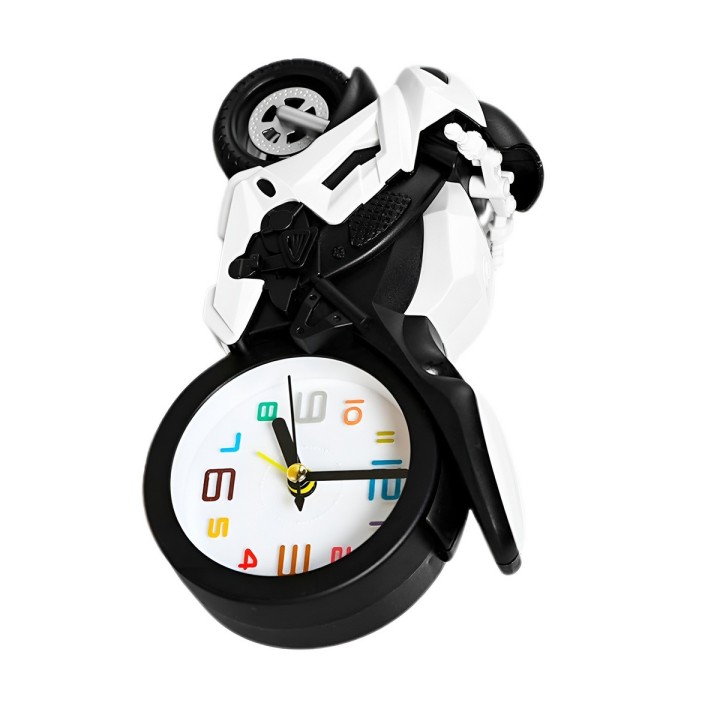 Reloj Despertador Moto Deportiva Vintage Decorativo
