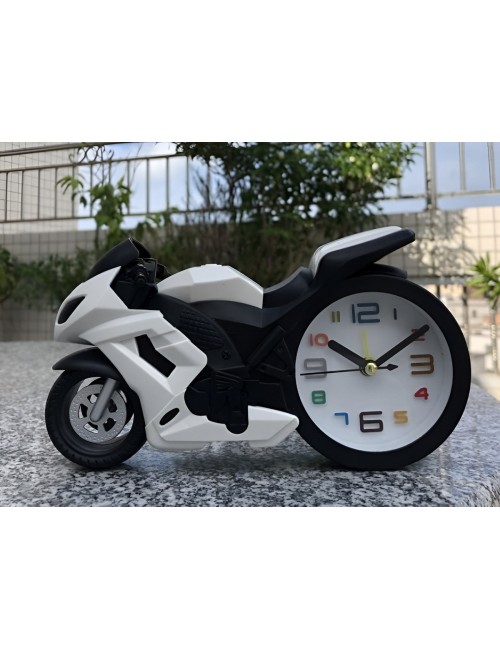 Reloj Despertador Moto Deportiva Vintage Decorativo