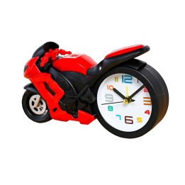 Reloj Despertador Moto Deportiva Vintage Decorativo