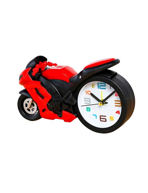 Reloj Despertador Moto Deportiva Vintage Decorativo