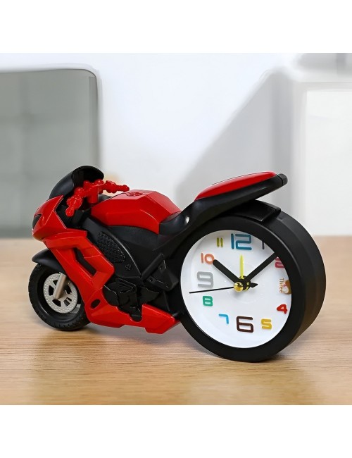 Reloj Despertador Moto Deportiva Vintage Decorativo
