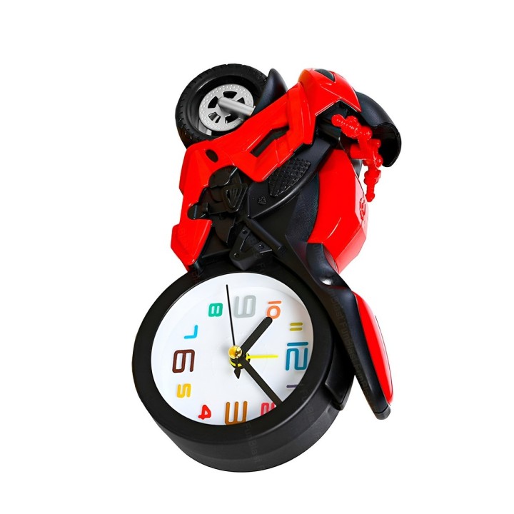 Reloj Despertador Moto Deportiva Vintage Decorativo