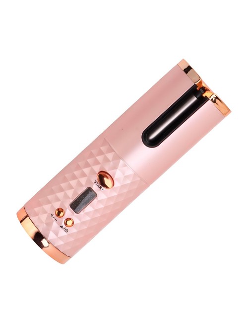 Rizador De Pelo Automático Inalámbrico Cerámica 34w Usb