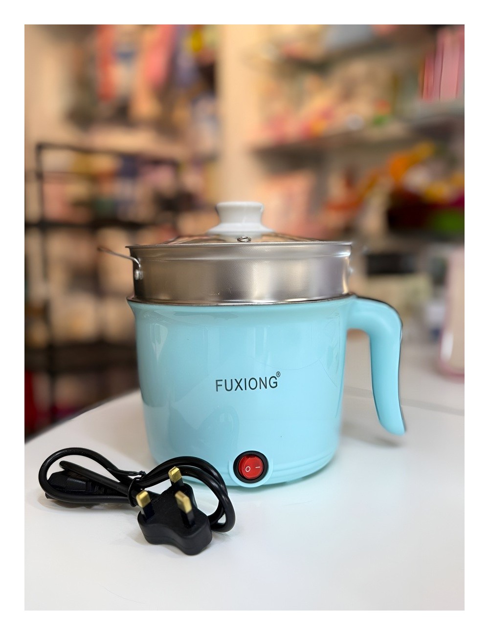 Olla Eléctrica Multifuncional Vaporera 600w Portátil