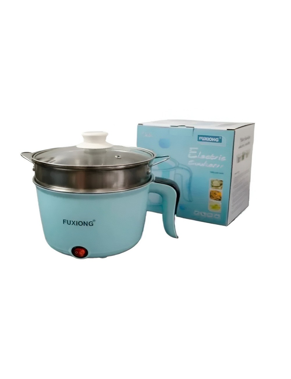 Olla Eléctrica Multifuncional Vaporera 600w Portátil